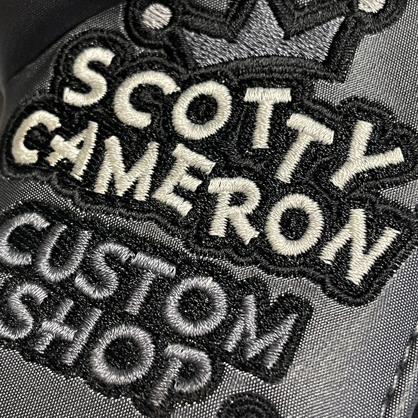 Scotty Cameron JACKPOT JOHNNY CUSTOM SHOP Charcoal Mid Mallet Putter Headcover