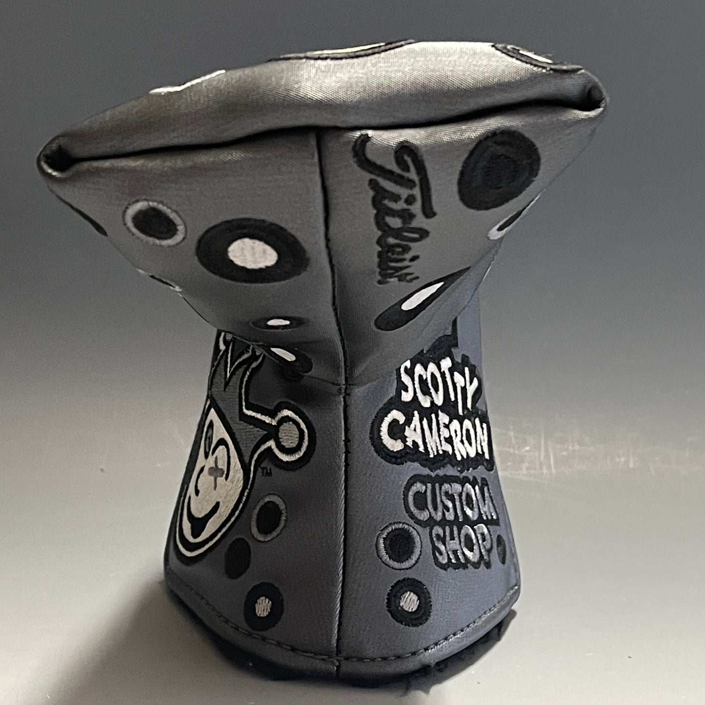 Scotty Cameron JACKPOT JOHNNY CUSTOM SHOP Charcoal Mid Mallet Putter Headcover