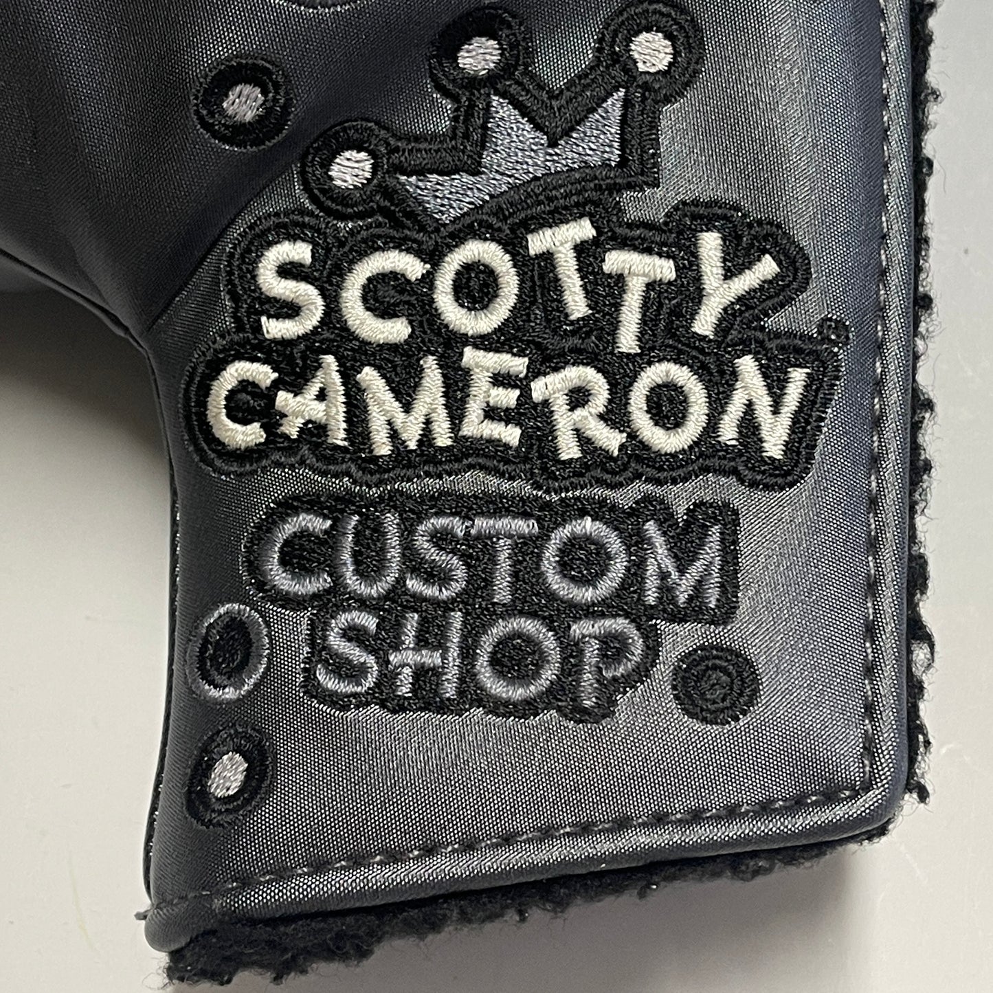Scotty Cameron JACKPOT JOHNNY CUSTOM SHOP Charcoal Mid Mallet Putter Headcover