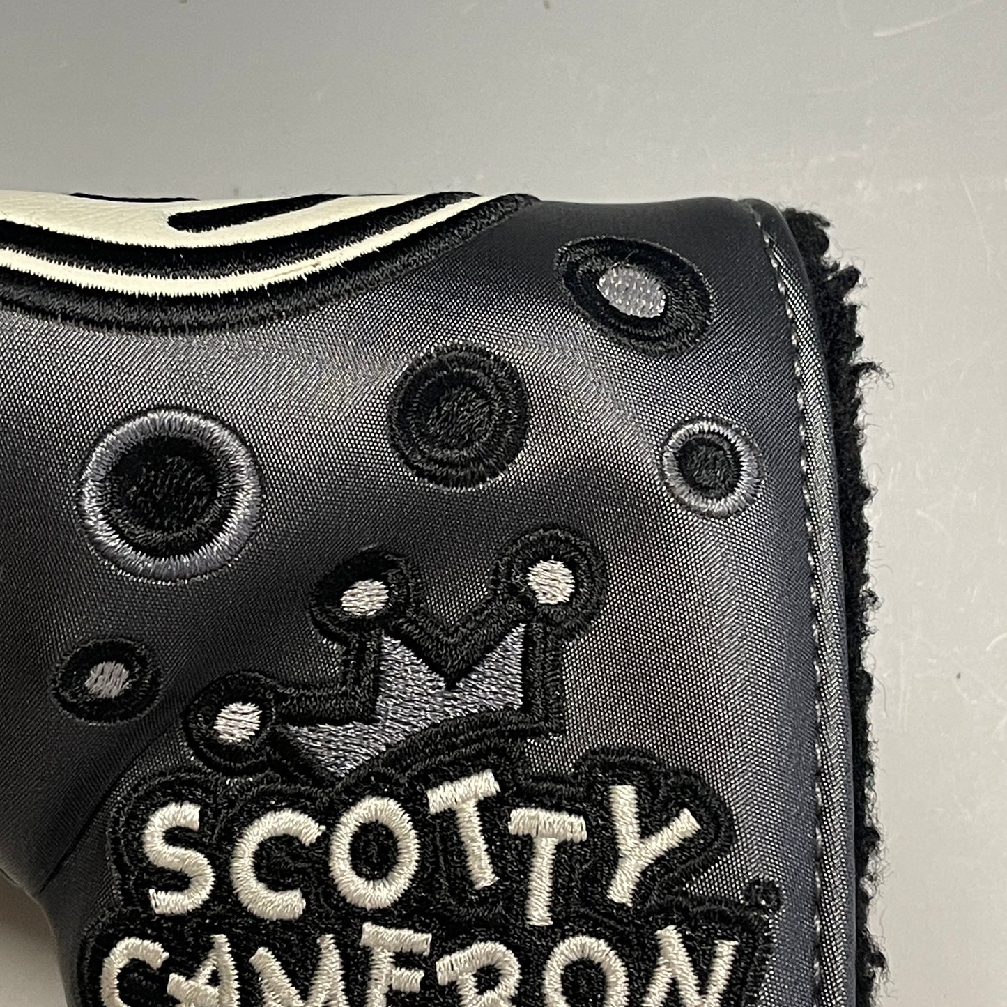 Scotty Cameron JACKPOT JOHNNY CUSTOM SHOP Charcoal Mid Mallet Putter Headcover
