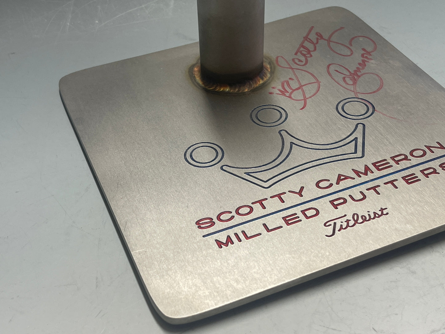 Scotty Cameron Putter Shop Display Stand Autograph